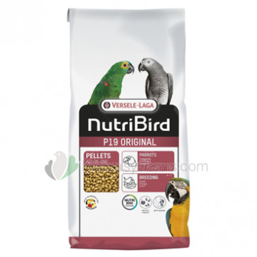 Versele Laga NutriBird P19 Original, 10 kg (Zuchtfutter für Papageien - einfarbig)