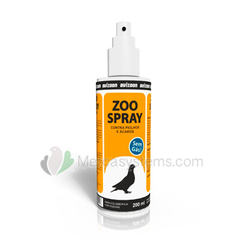 Avizoon Zoo Spray 200ml, externe ungiftige Dewormer für Tauben und Vögel