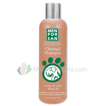 Men for San Mink Öl Shampoo 300ml. Hunde