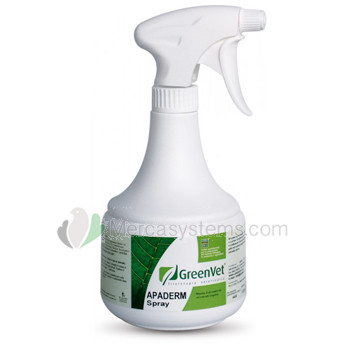 Greenvet Apaderm Spray 150ml, (sehr effektiv gegen die rote Milbe)