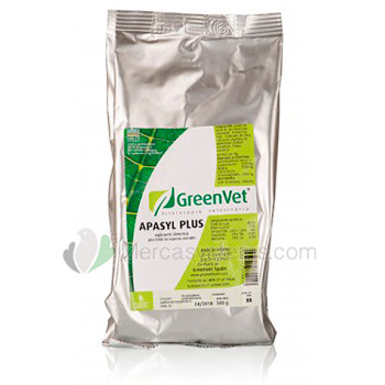 GreenVet Apasyl Plus 500gr, (Leberschutz; Enthält Distel und Coline)