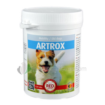 The Red Animals Artrox 120 Tabletten (Gelenke, Muskelschmerzen bei erwachsenen Hunden)