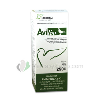 AviMedica AviLiv 250 ml (entgiftet die Leber und die Nieren)