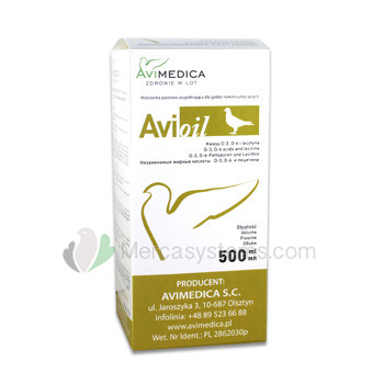 AviMedica Avioil 500 ml (Mischung aus natürlichen Ölen aus tierischen und pflanzlichen Ursprungs)