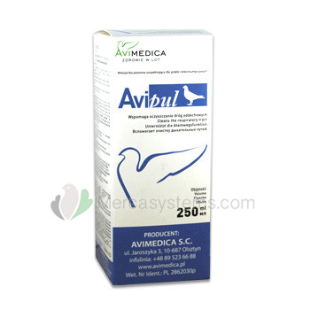 AviMedica AviPul 250 ml (optimale Luftwege) Tauben und Vögel.