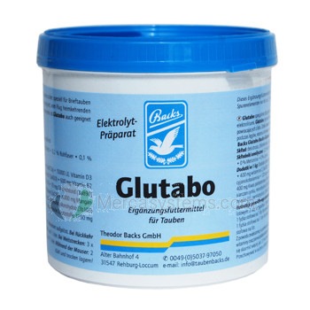 Backs Glutabo 500 gr. (Zucker, Glukose zu stärken mit Vitaminen, Spurenelementen und Elektrolyten)