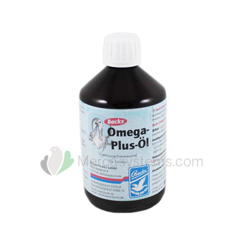 Backs Omega Plus Oil 500ml (100% natürlich surce von Energie). Für Brieftauben
