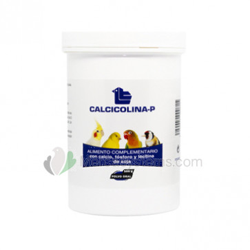 Latac Calcicolina-P 500gr (Ernährungsbeitrag reich an Kalzium, Phosphor und Sojalecithin). Für Vögel.