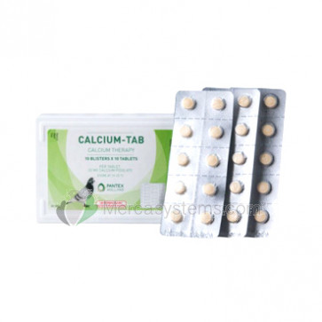 Pantex Tab Calcium (Kalzium Konzentrat Pillen). Brieftauben