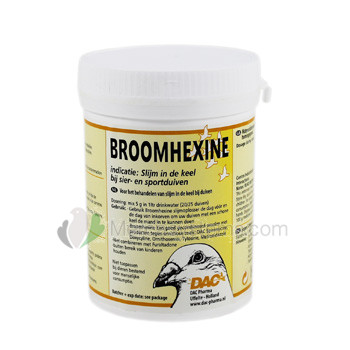 DAC Broomhexine 100 gr. (Schleimlöser zur Behandlung Schleim im oberen Atemsystem)