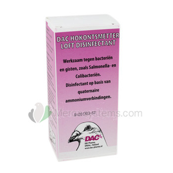 DAC Desinfektionsmittel, (gesamt Desinfektion von Taubenschlag und Zubehör)