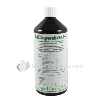 DAC Superelixir 1 L (100% natürlich) für Brieftauben und Vögel