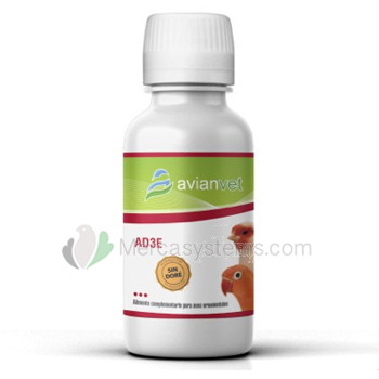 Avianvet AD3E Sin Doré 100ml (Favorece la reproducción y mejora la fertilidad en machos y hembras)