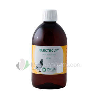 Pantex Electrolyt 500 ml (flüssige Elektrolyte). Um Tauben.