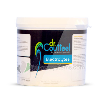 Dr. Coutteel Elektrolieten 1 kg (Elektrolyt mit Glukose angereichert). Brieftauben
