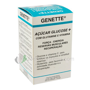 Super-Glucose Vitaminade Genette 400 gr (mit Vitamin C und Kalzium verbessert) 