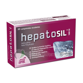 Pharmadiet Hepatosil 200/20. 30 Tabletten, (Lebererkrankungen). Katzen und Hunde