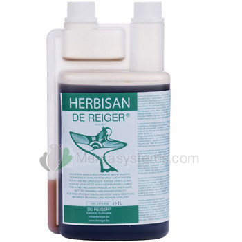 De Reiger Herbisan 500 ml (Apfelessig, Mineralien und natürlichen Kräuterextrakten). Tauben und Vögel 