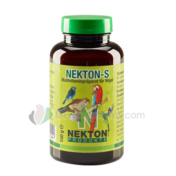 Nekton S 150gr, (Vitamine, Mineralstoffe und Aminosäuren). Für Ziervögel 