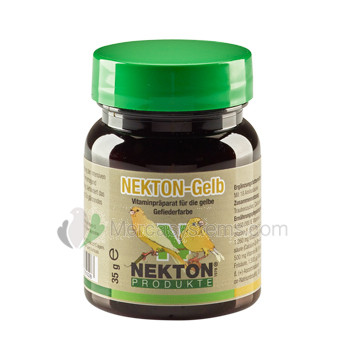 Nekton Gelb 35gr (Vitamin Verbindung Farbe zu intensivieren für gelbe Flächen in den Federn)