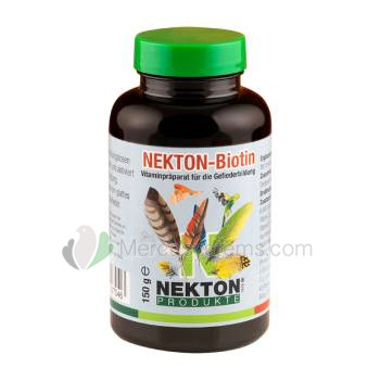 Nekton Biotin 150gr (stimuliert das Wachstum von Federn). Für Vögel 
