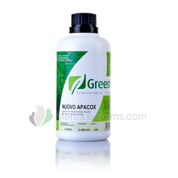 GreenVet Nuovo Apacox 500ml, (Behandlung und Prävention von Kokzidiose)