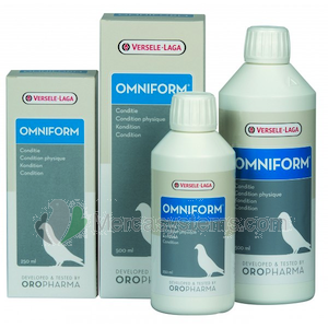 Versele Laga Omniform 500 ml (Vitamine und Aminosäuren). Tauben Produkte