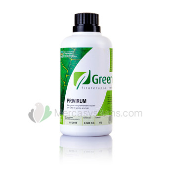 GreenVet Privirum 500ml, (Interne Parasiten, Bandwürmer inklusive)