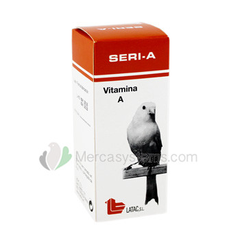 Latact Seri-A 60ml (Vitamin A in flüssiger Form). Käfigvögel