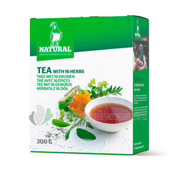 Natural Tea 300g, eine Mischung aus 16 Kräutern und Pflanzen 