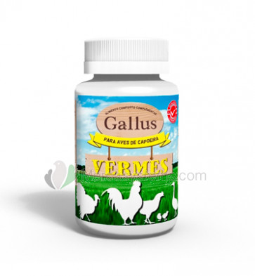 Gallus Vermes 250 gr (100% natürlich, dass die meisten Darm-Parasiten beseitigt). Für Geflügel