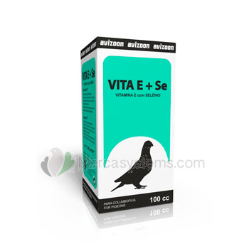 Avizoon Vita E + Se 100 ml, (Vitamin E + Selen, um die Fruchtbarkeit verbessert) 