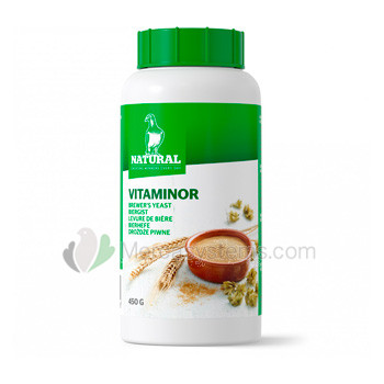 Natural Vitaminor 350gr (Bierhefe, Aminosäuren und B-Vitamine). Für Tauben und Vögel 