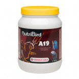 NutriBird A 19 800g (komplett Vogelfutter für Handaufzucht von Aras, eclectus, Falke-köpfige Papageien, Graupapageien und andere babybirds)