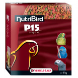 NutriBird P 15 Tropical 4kg (ausgeglichen komplette Wartung Futter für Papageien)