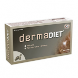 Pharmadiet Dermadiet 60 Pillen, Nahrungsergänzungsmittel für eine gesunde Hautpflege. Hunde