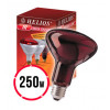 Helios Infrarot Rote Lampe 250W (Rote Infrarot Heizlampe für die Zucht)